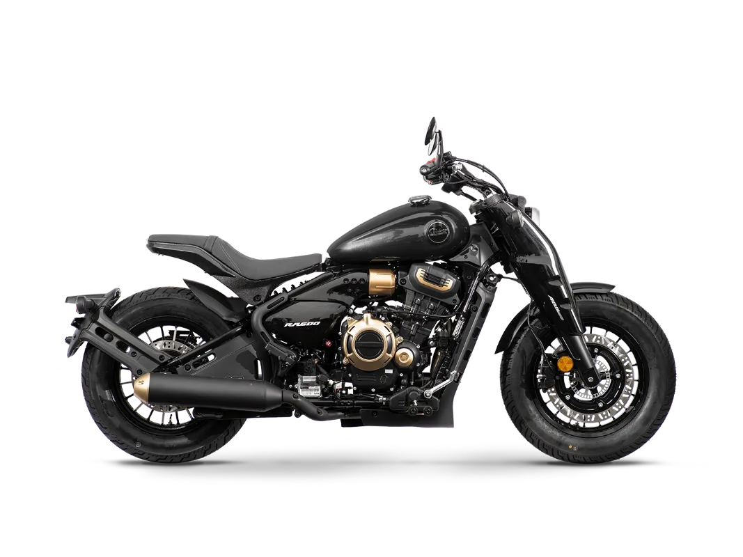 Moto CYCLONE RA 600 - vue principale