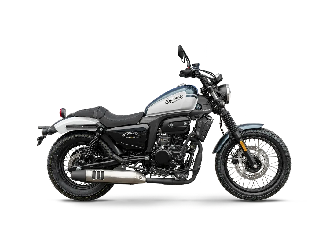 Moto CYCLONE RA 125 PLUS B - vue principale
