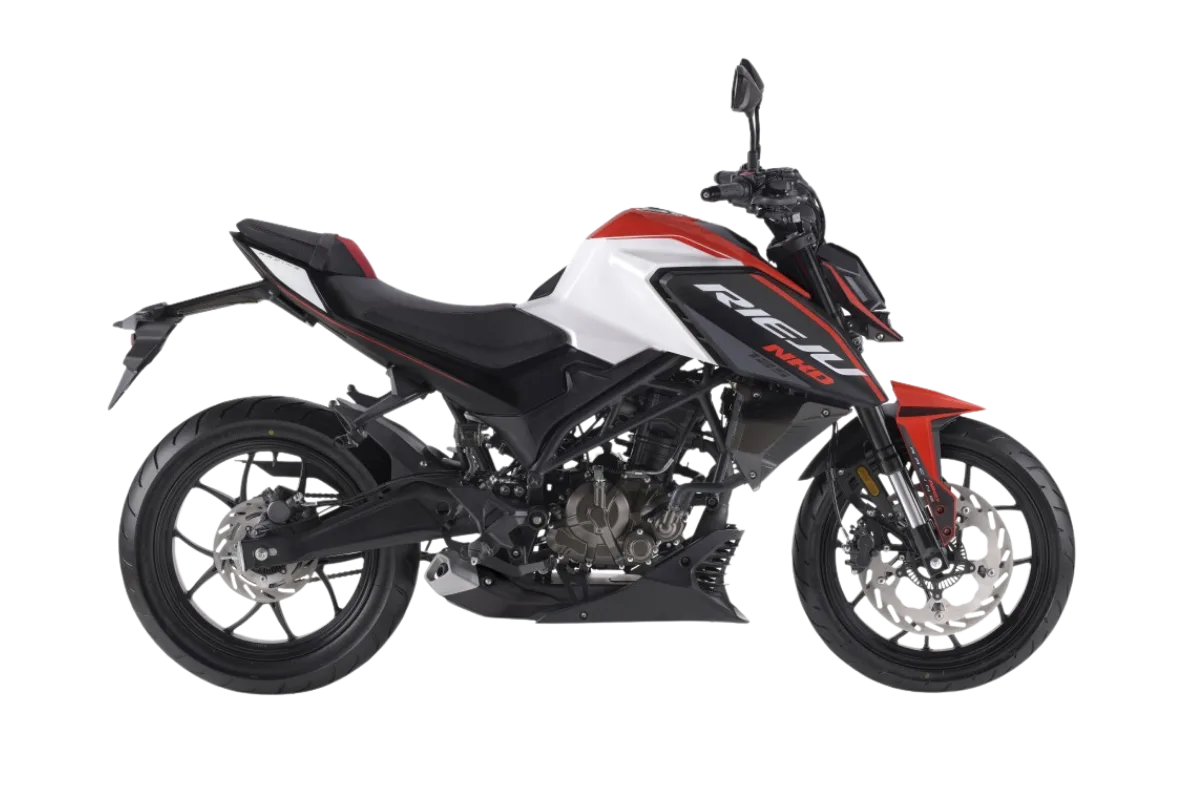 Moto RIEJU NKD 125 R - vue principale